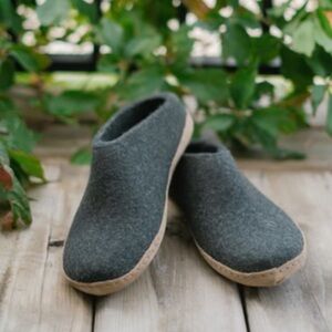 GLERUPS FOREST OPEN HEEL SLIPPER